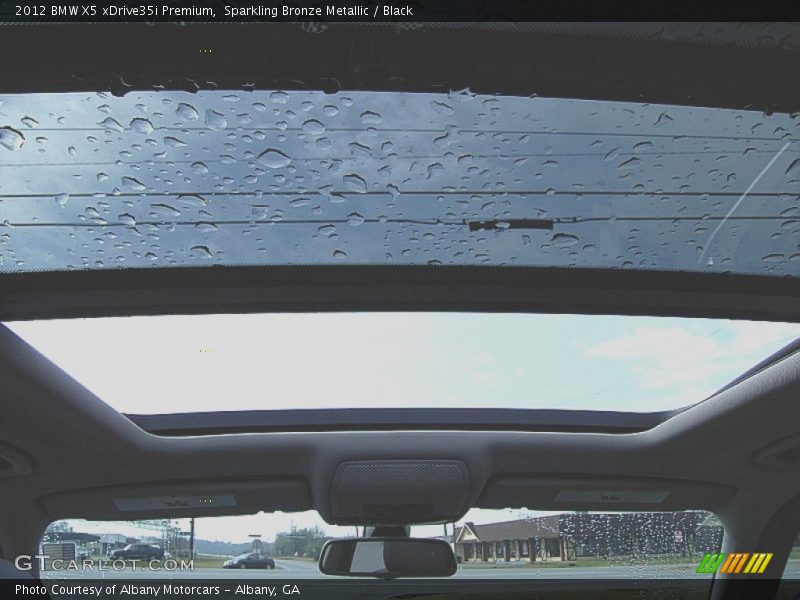 Sparkling Bronze Metallic / Black 2012 BMW X5 xDrive35i Premium