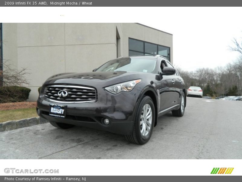 Midnight Mocha / Wheat 2009 Infiniti FX 35 AWD
