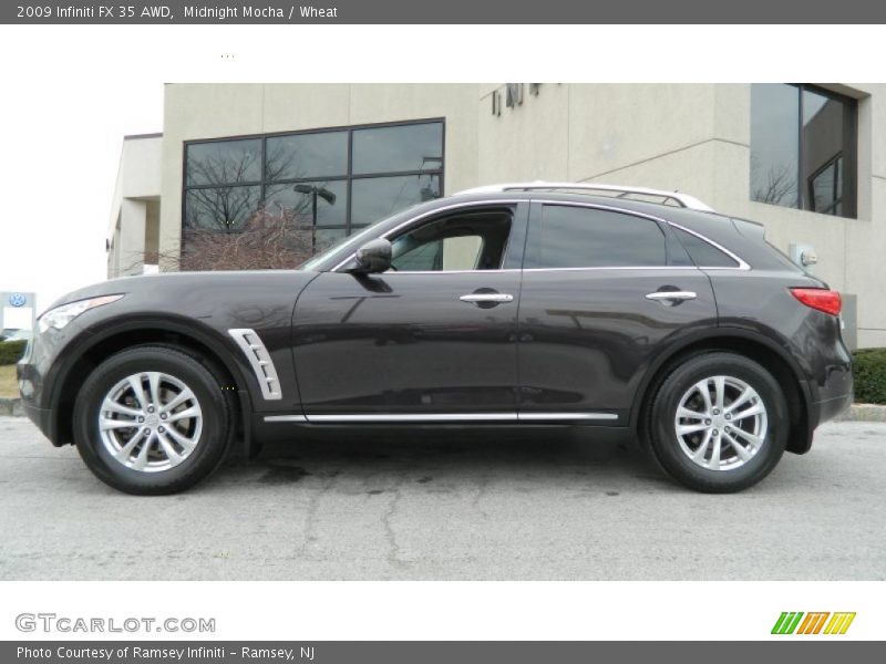Midnight Mocha / Wheat 2009 Infiniti FX 35 AWD