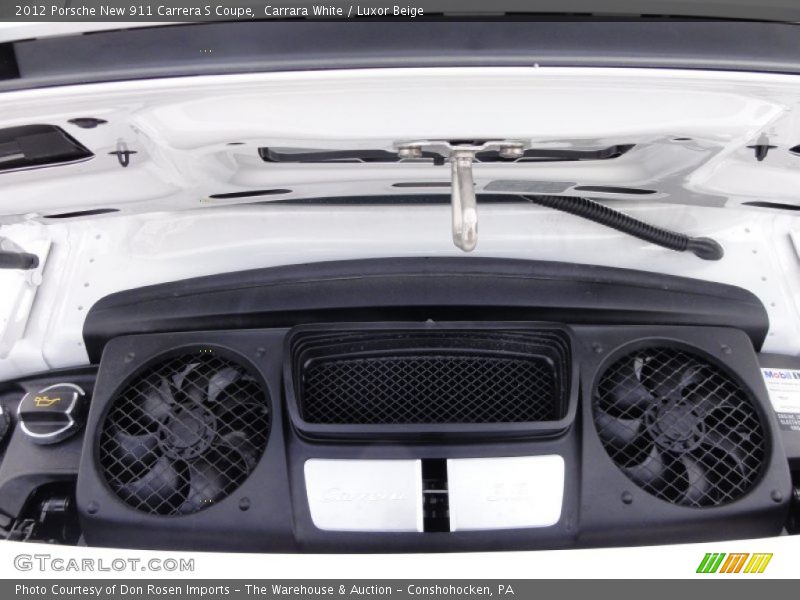  2012 New 911 Carrera S Coupe Engine - 3.8 Liter DFI DOHC 24-Valve VarioCam Plus Flat 6 Cylinder