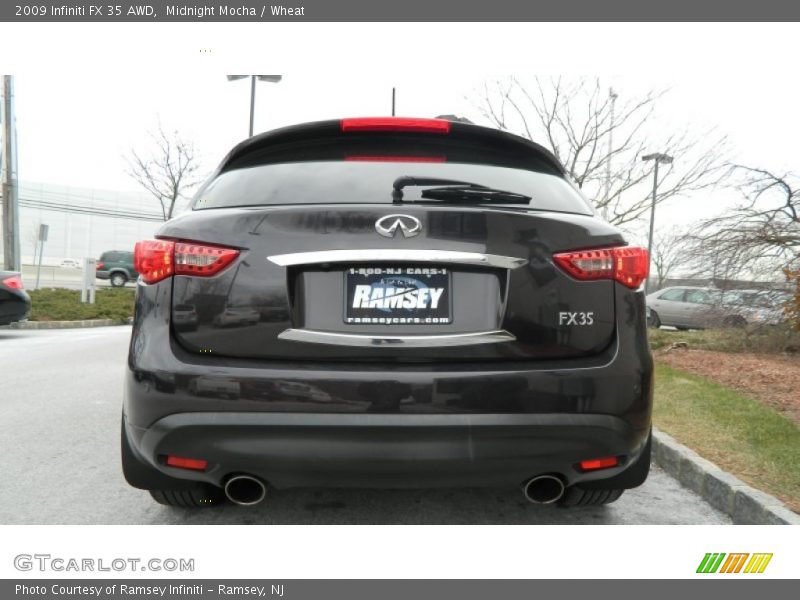 Midnight Mocha / Wheat 2009 Infiniti FX 35 AWD