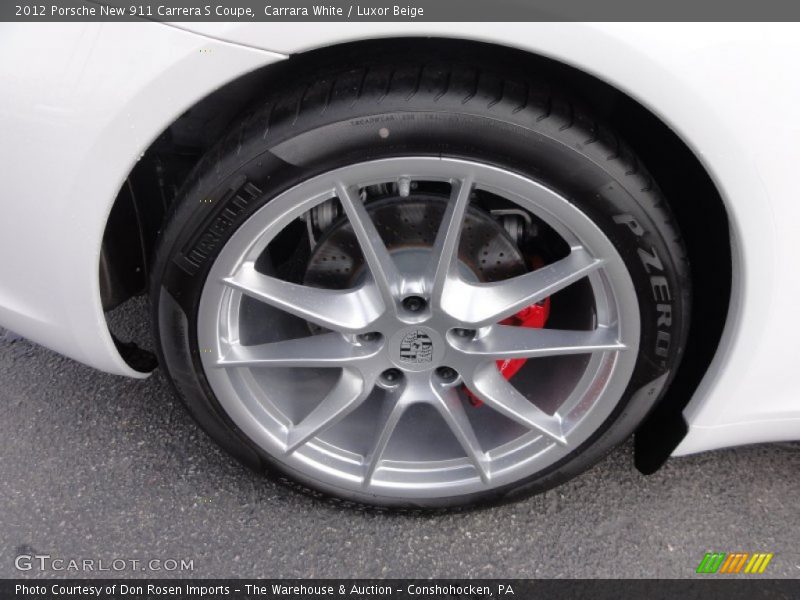  2012 New 911 Carrera S Coupe Wheel