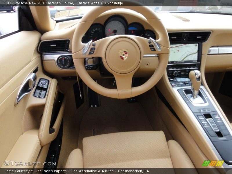 Dashboard of 2012 New 911 Carrera S Coupe