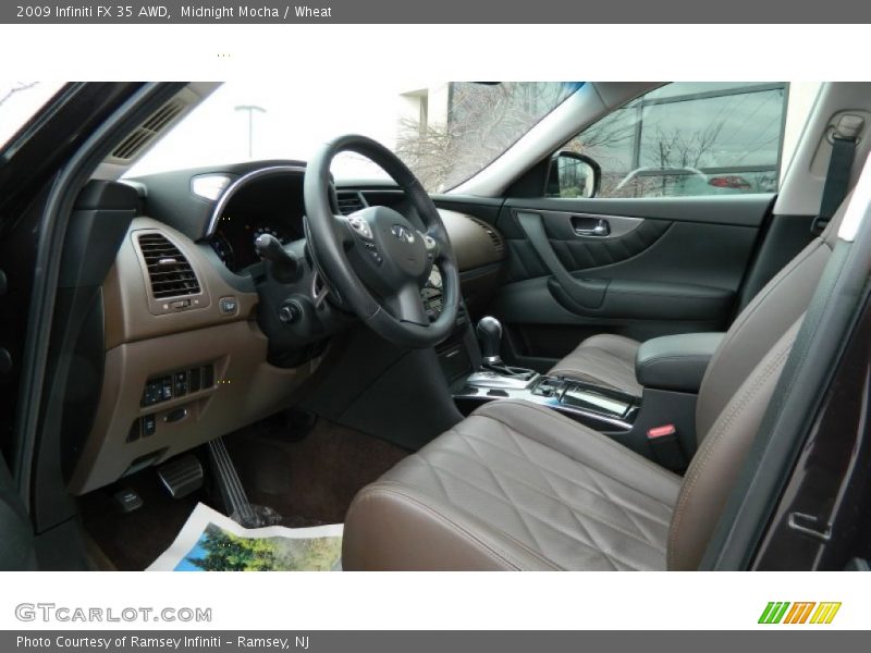 Midnight Mocha / Wheat 2009 Infiniti FX 35 AWD