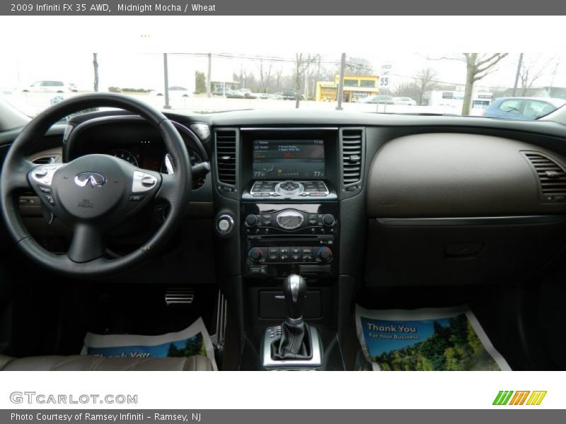 Midnight Mocha / Wheat 2009 Infiniti FX 35 AWD