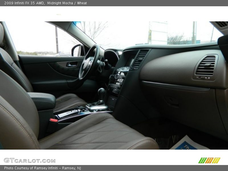 Midnight Mocha / Wheat 2009 Infiniti FX 35 AWD