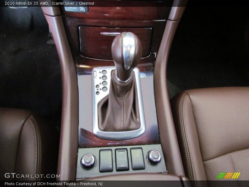  2010 EX 35 AWD 5 Speed DS Automatic Shifter