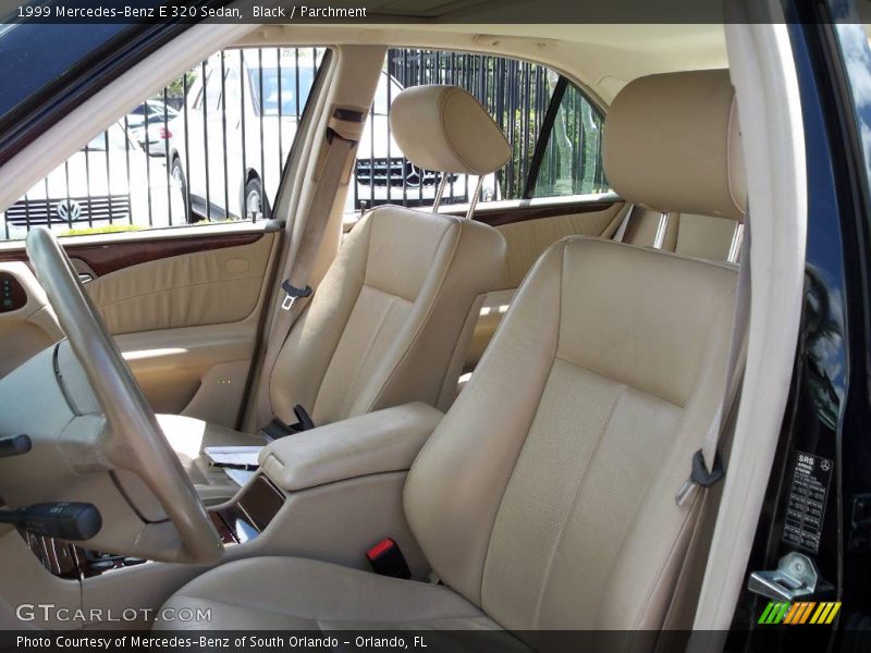 Black / Parchment 1999 Mercedes-Benz E 320 Sedan