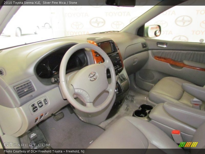 Silver Pine Mica / Stone 2010 Toyota Sienna XLE
