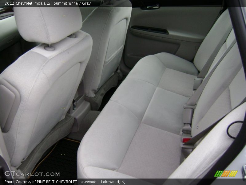 Summit White / Gray 2012 Chevrolet Impala LS