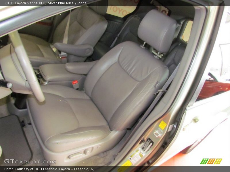 Silver Pine Mica / Stone 2010 Toyota Sienna XLE