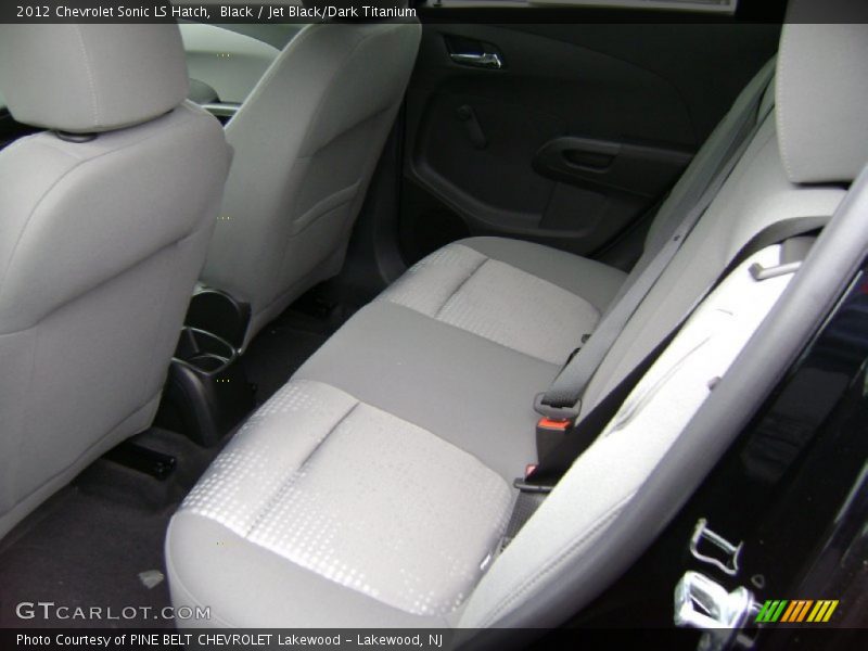 Black / Jet Black/Dark Titanium 2012 Chevrolet Sonic LS Hatch