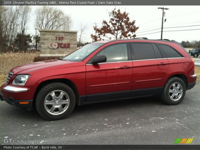 Inferno Red Crystal Pearl / Dark Slate Gray 2006 Chrysler Pacifica Touring AWD