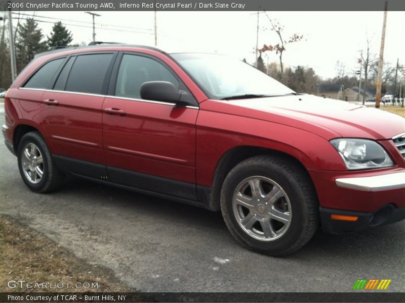 Inferno Red Crystal Pearl / Dark Slate Gray 2006 Chrysler Pacifica Touring AWD