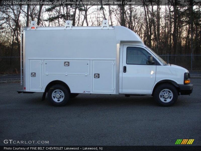  2012 Express Cutaway 3500 Commercial Moving Truck Summit White