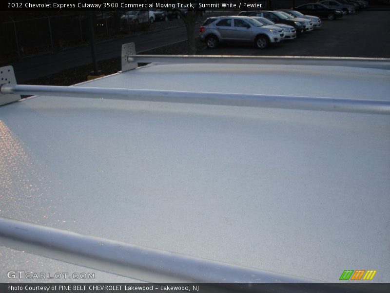 Summit White / Pewter 2012 Chevrolet Express Cutaway 3500 Commercial Moving Truck