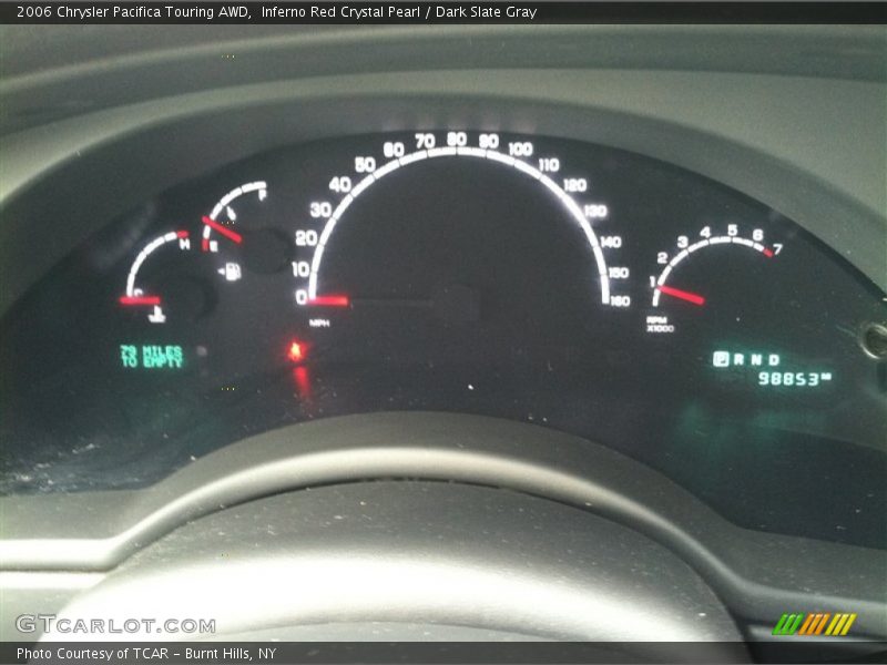 Inferno Red Crystal Pearl / Dark Slate Gray 2006 Chrysler Pacifica Touring AWD
