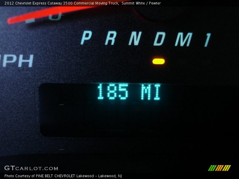 Summit White / Pewter 2012 Chevrolet Express Cutaway 3500 Commercial Moving Truck