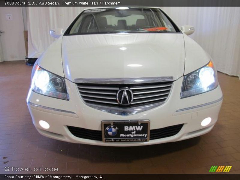 Premium White Pearl / Parchment 2008 Acura RL 3.5 AWD Sedan