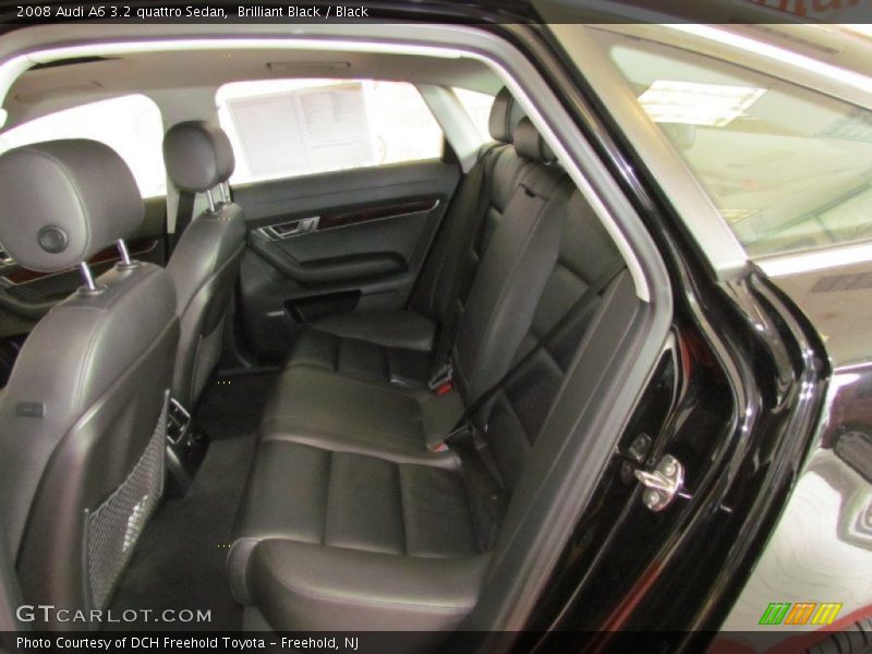 Brilliant Black / Black 2008 Audi A6 3.2 quattro Sedan