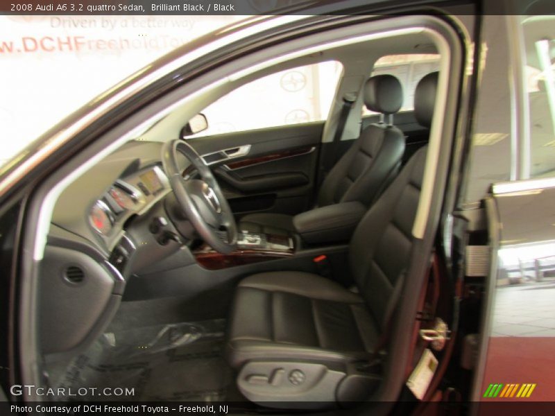 Brilliant Black / Black 2008 Audi A6 3.2 quattro Sedan