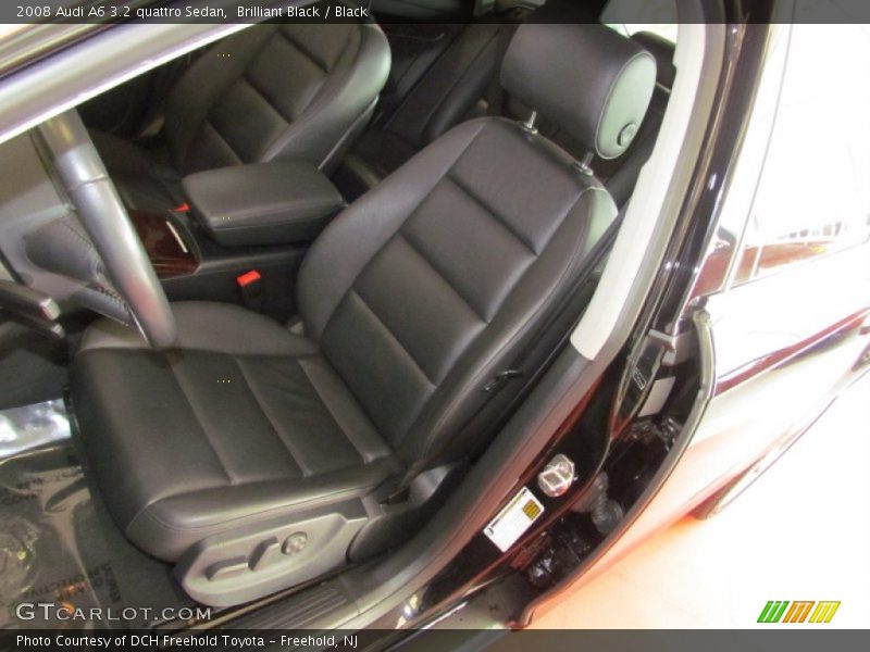 Brilliant Black / Black 2008 Audi A6 3.2 quattro Sedan