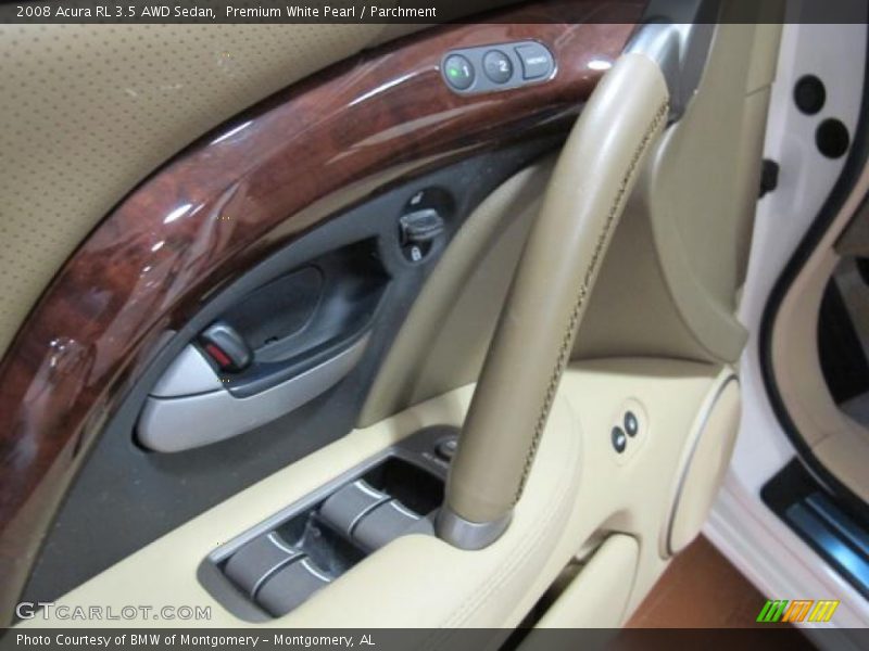 Premium White Pearl / Parchment 2008 Acura RL 3.5 AWD Sedan