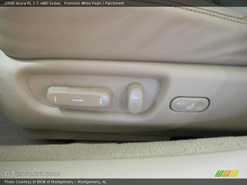 Premium White Pearl / Parchment 2008 Acura RL 3.5 AWD Sedan