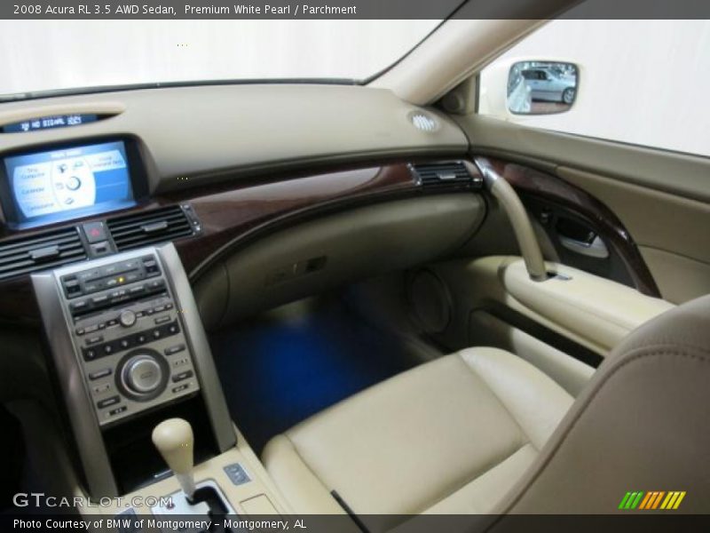 Premium White Pearl / Parchment 2008 Acura RL 3.5 AWD Sedan