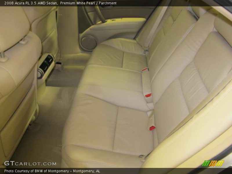 Premium White Pearl / Parchment 2008 Acura RL 3.5 AWD Sedan