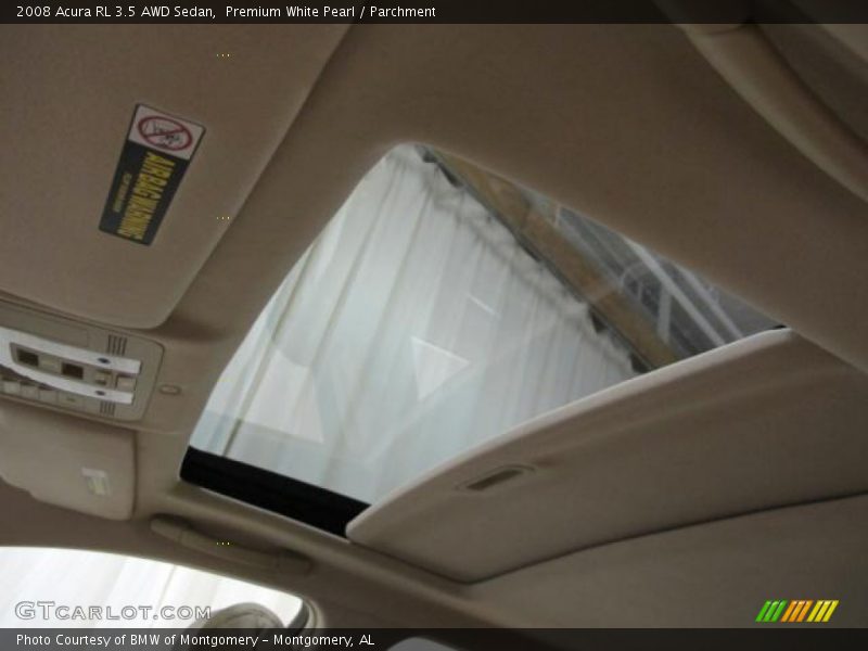 Premium White Pearl / Parchment 2008 Acura RL 3.5 AWD Sedan