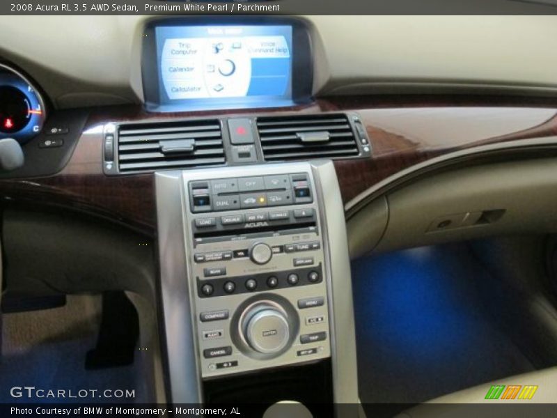 Premium White Pearl / Parchment 2008 Acura RL 3.5 AWD Sedan