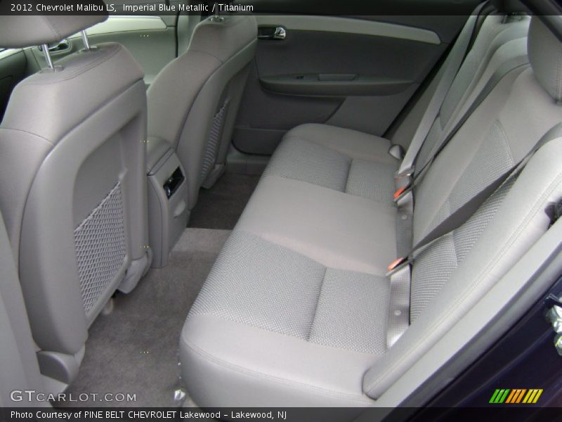 Imperial Blue Metallic / Titanium 2012 Chevrolet Malibu LS