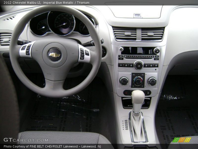 Imperial Blue Metallic / Titanium 2012 Chevrolet Malibu LS