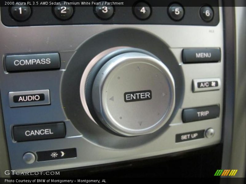 Premium White Pearl / Parchment 2008 Acura RL 3.5 AWD Sedan