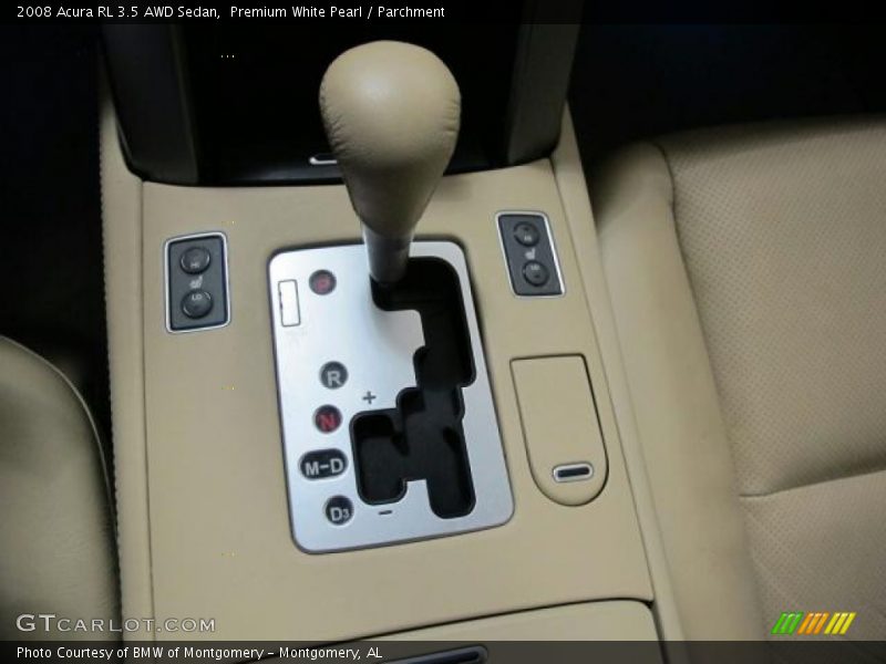 Premium White Pearl / Parchment 2008 Acura RL 3.5 AWD Sedan