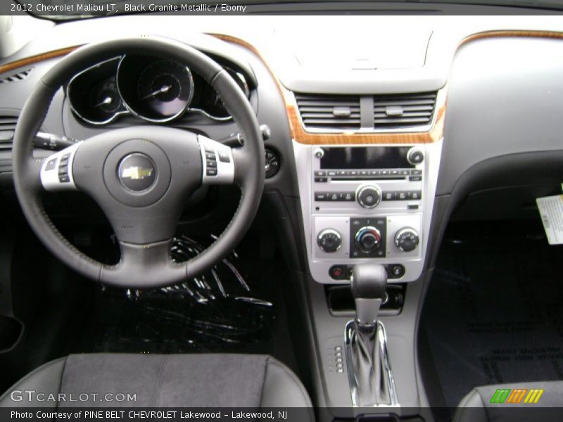 Black Granite Metallic / Ebony 2012 Chevrolet Malibu LT