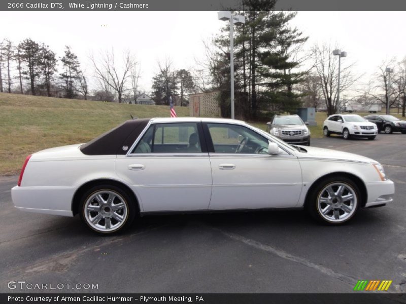 White Lightning / Cashmere 2006 Cadillac DTS