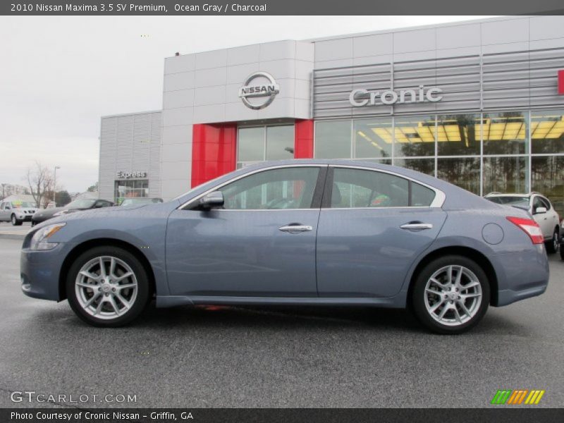 Ocean Gray / Charcoal 2010 Nissan Maxima 3.5 SV Premium