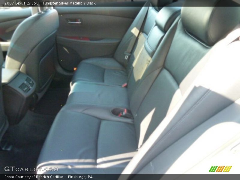 Tungsten Silver Metallic / Black 2007 Lexus ES 350