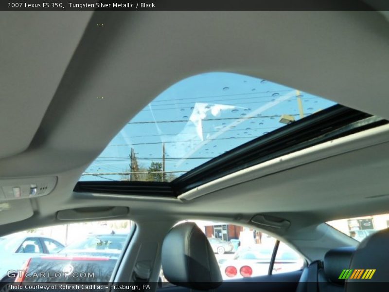 Tungsten Silver Metallic / Black 2007 Lexus ES 350