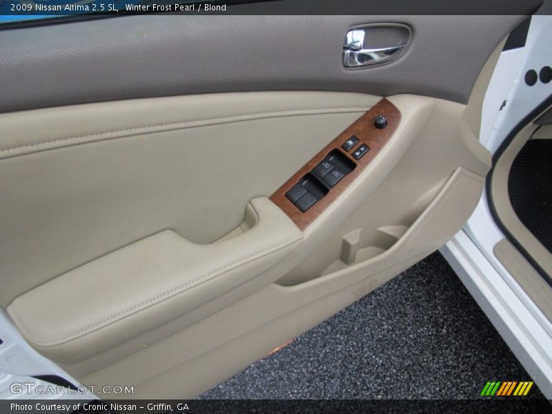 Winter Frost Pearl / Blond 2009 Nissan Altima 2.5 SL