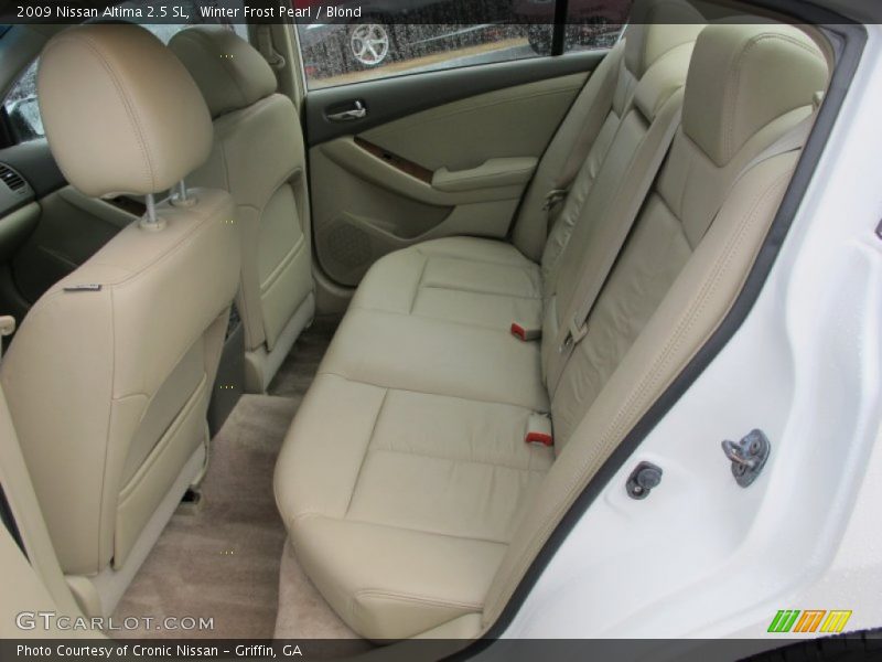 Winter Frost Pearl / Blond 2009 Nissan Altima 2.5 SL