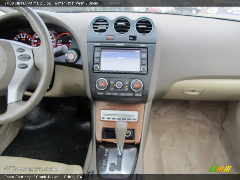 Winter Frost Pearl / Blond 2009 Nissan Altima 2.5 SL
