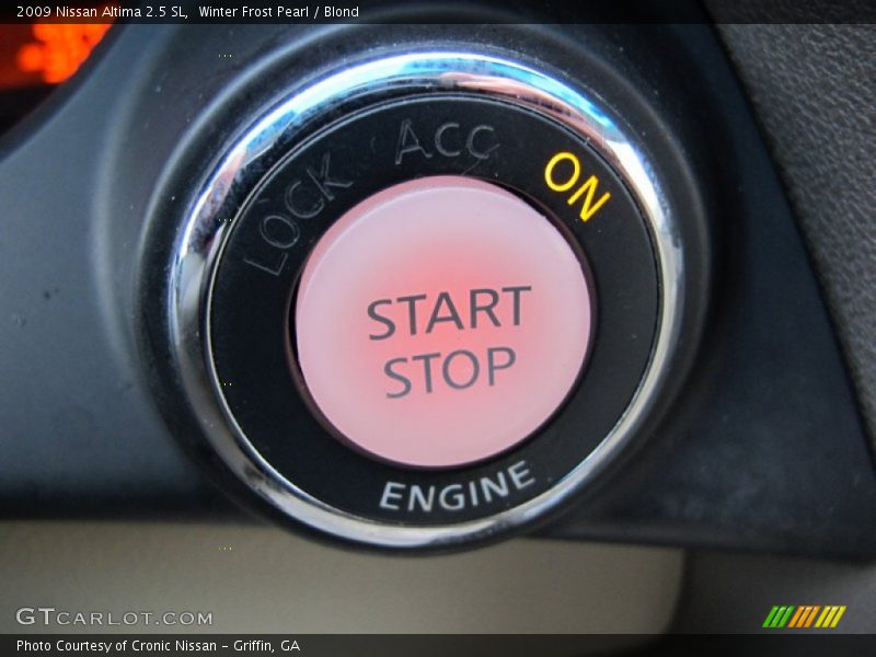 Winter Frost Pearl / Blond 2009 Nissan Altima 2.5 SL