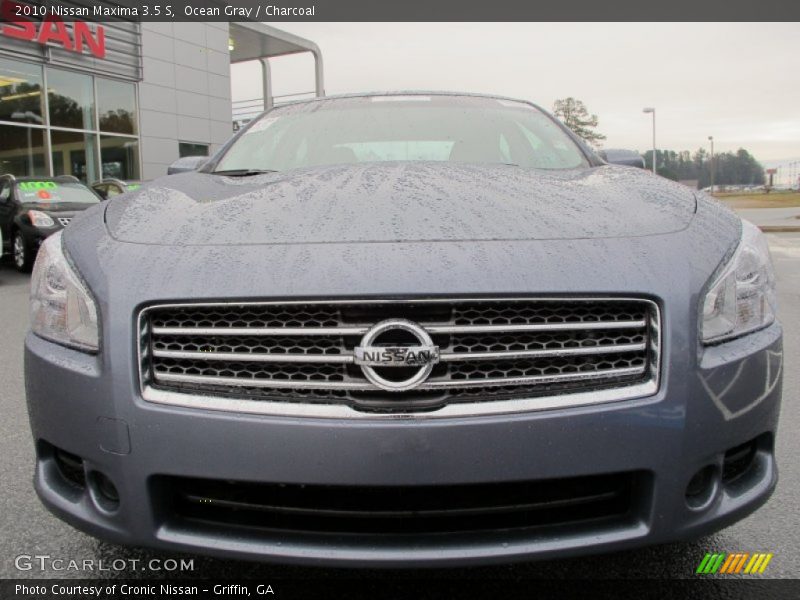 Ocean Gray / Charcoal 2010 Nissan Maxima 3.5 S