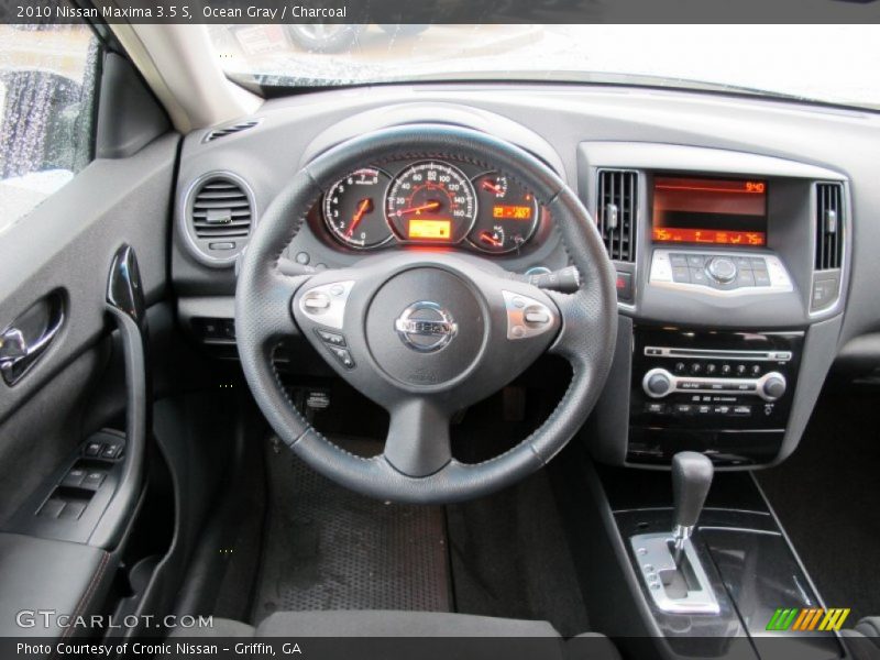 Ocean Gray / Charcoal 2010 Nissan Maxima 3.5 S