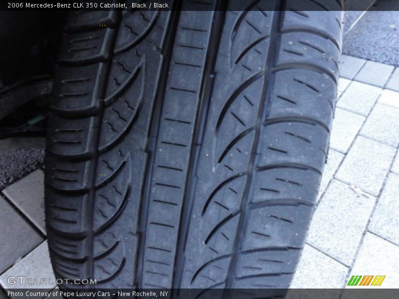 Black / Black 2006 Mercedes-Benz CLK 350 Cabriolet