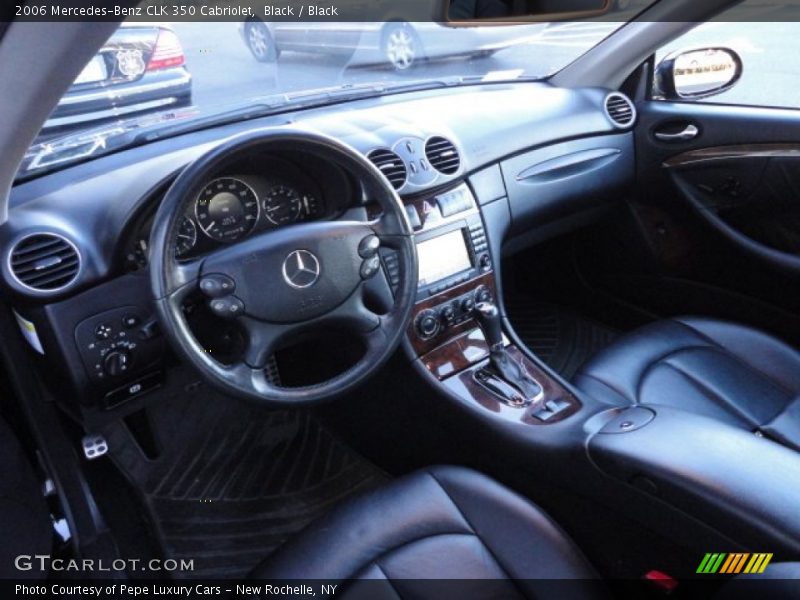 Black / Black 2006 Mercedes-Benz CLK 350 Cabriolet