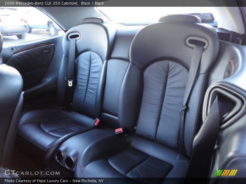Black / Black 2006 Mercedes-Benz CLK 350 Cabriolet